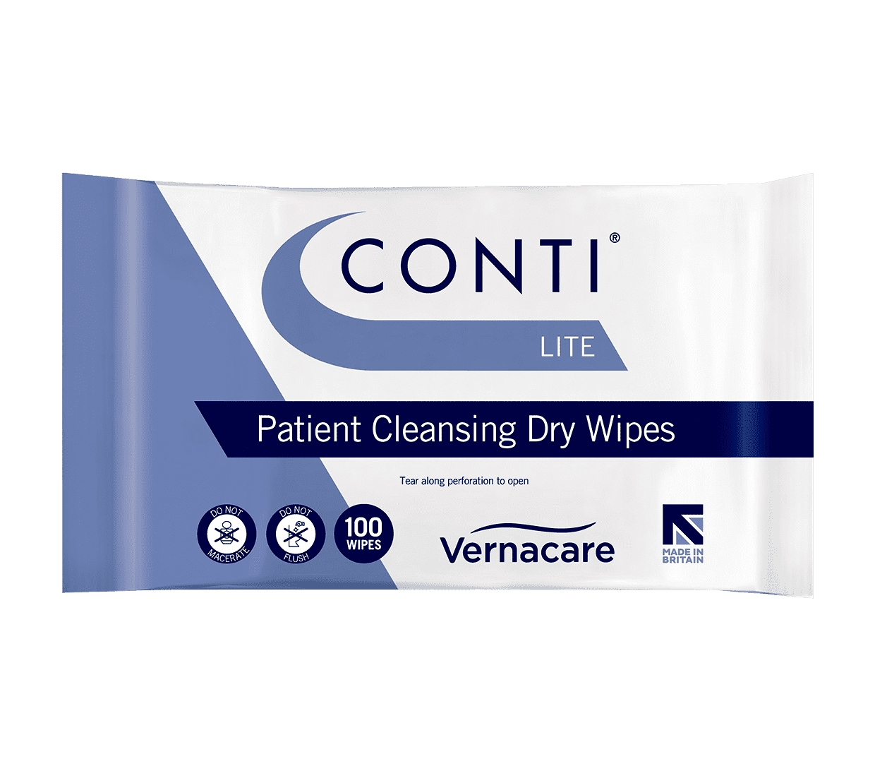 Dry Wipes Patient Cleansing Conti